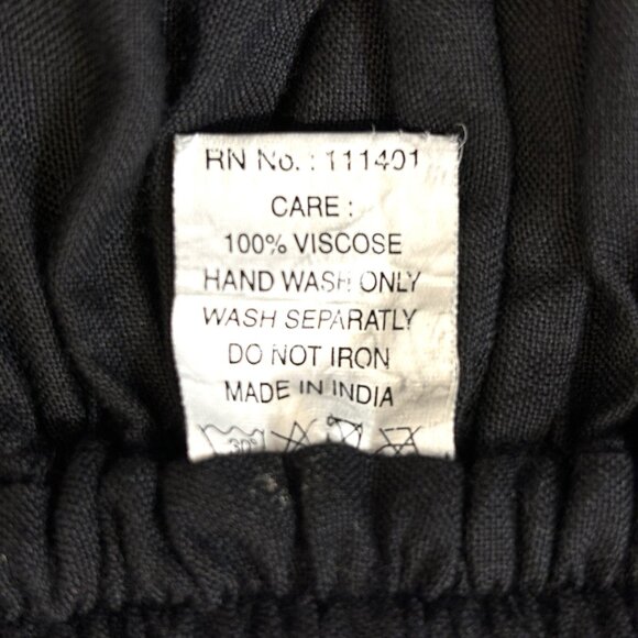 MYST Festival Mirrored Circle Tiered Gathered Black Dancing Skirt EUC - Picture 9 of 15